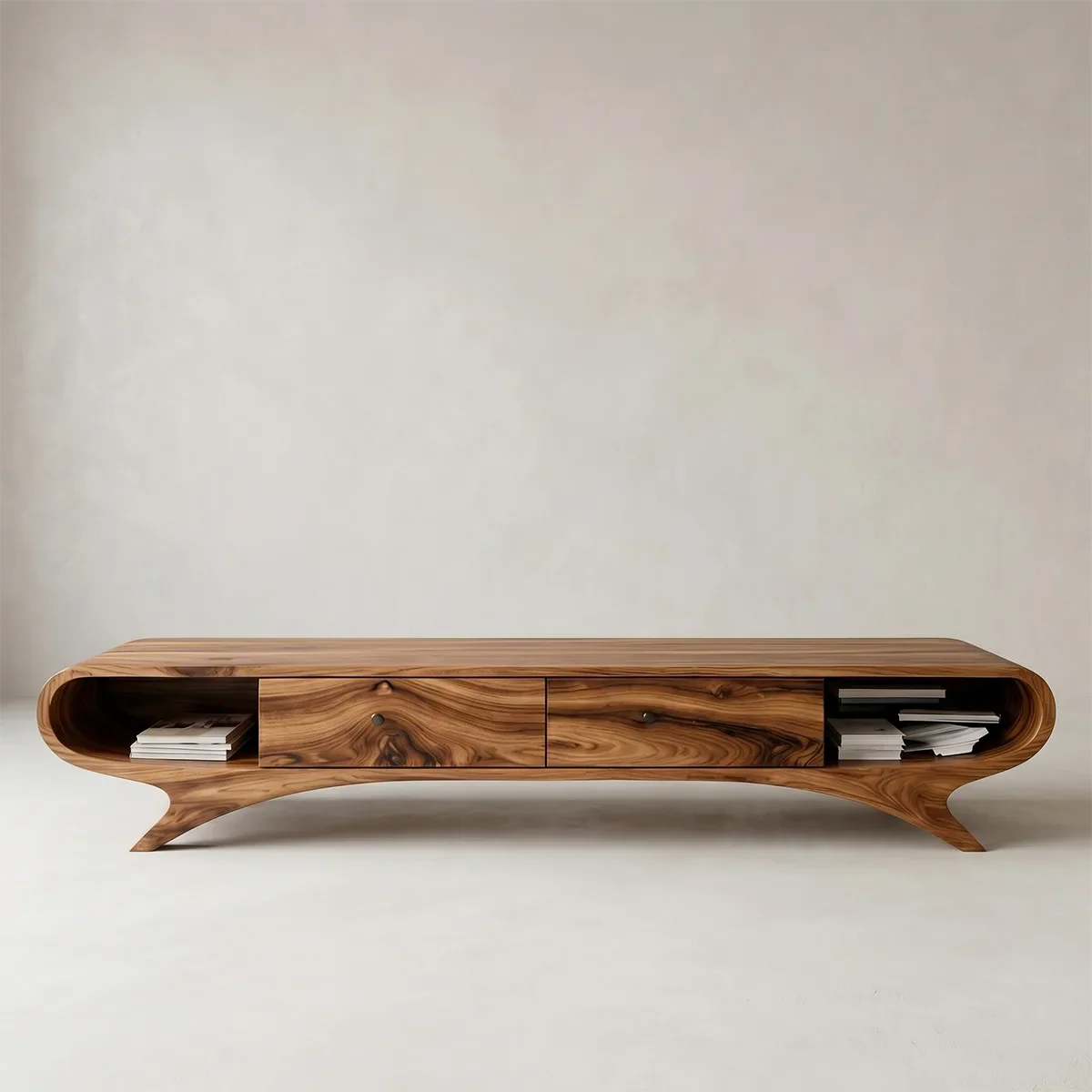 How Sculptural Wood Furniture Changes the Feeling of a Room