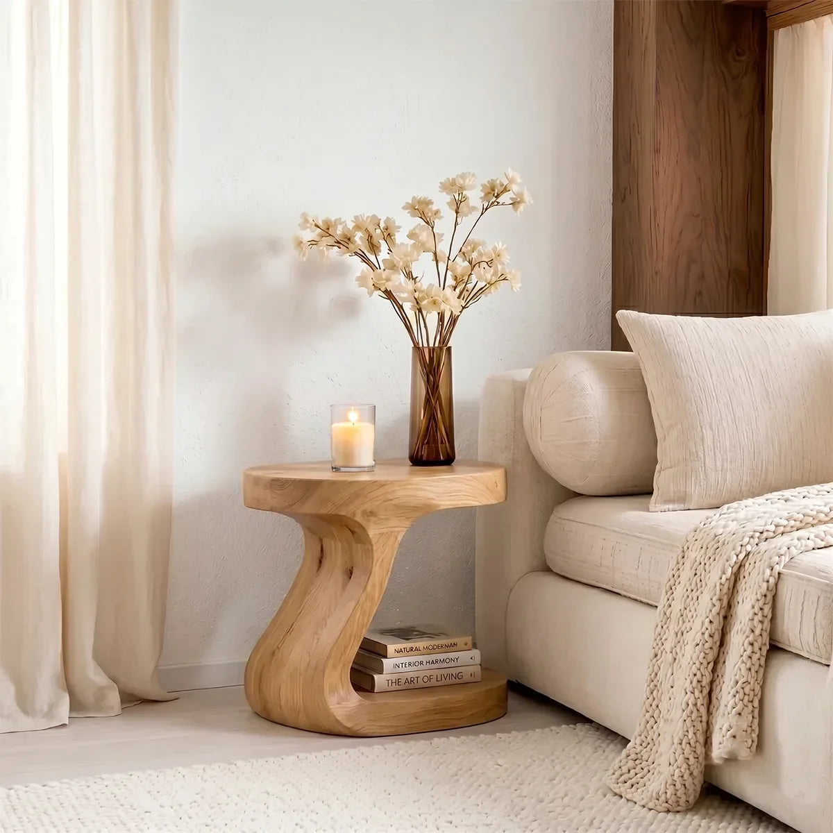 Organic Oak Nightstands and the Quiet Luxury Movement in Bedroom Design