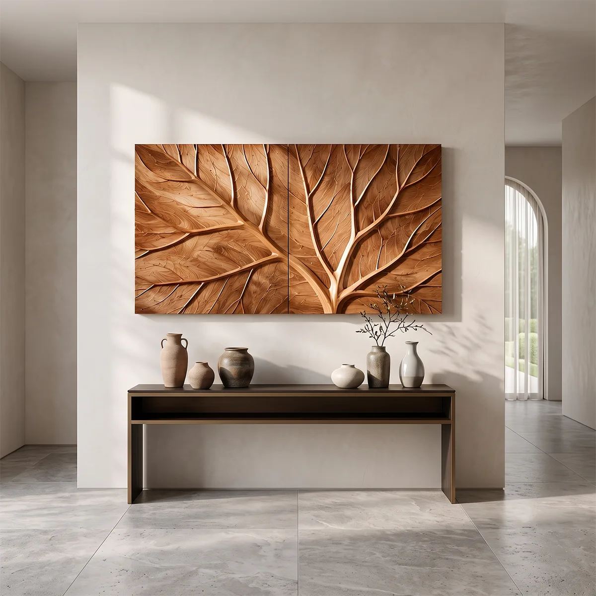 Tree of Life Wood Wall Art | Abstract Wooden Wall Decor for Living Room, Bedroom & Office TT006-2824