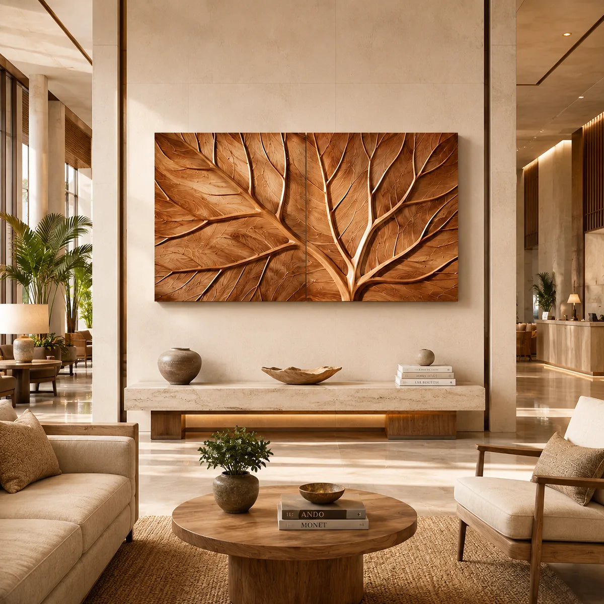 Tree of Life Wood Wall Art | Abstract Wooden Wall Decor for Living Room, Bedroom & Office TT006-2824