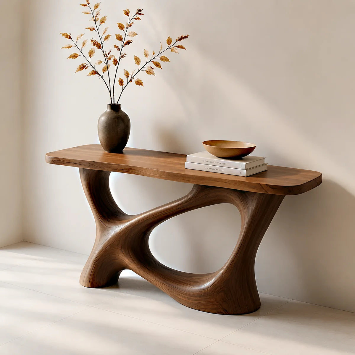 Artistic Wood Console Table | Foyer and Hallway Furniture