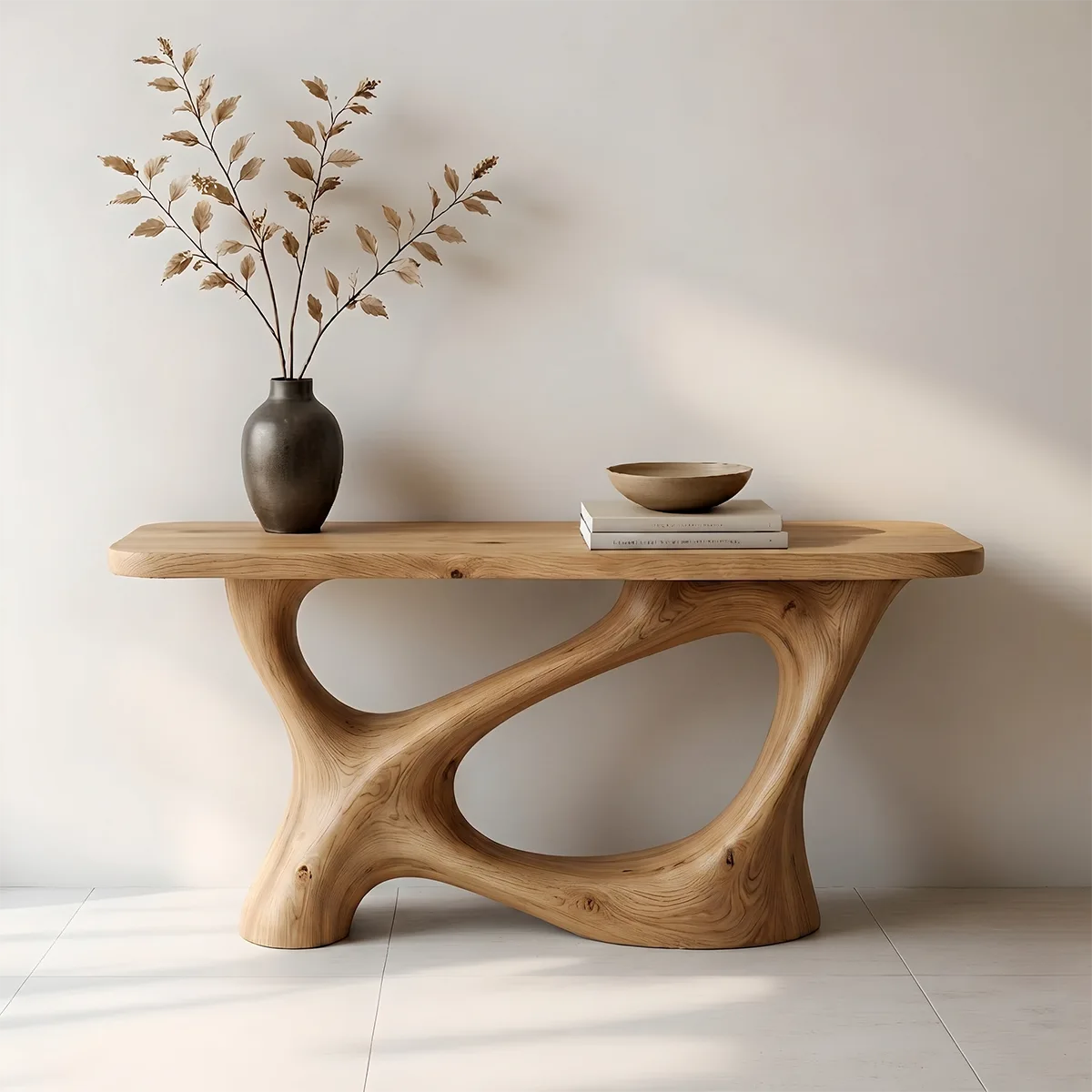 Artistic Wood Console Table | Foyer and Hallway Furniture