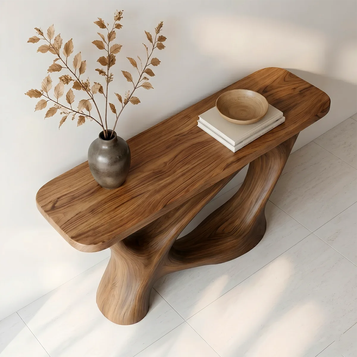 Artistic Wood Console Table | Foyer and Hallway Furniture