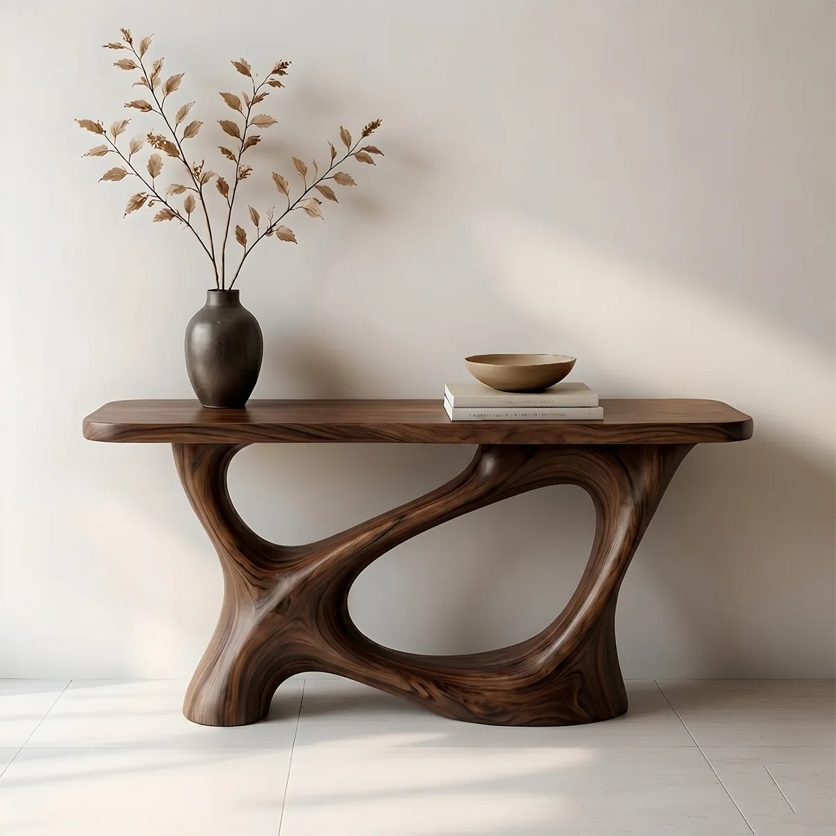 Artistic Wood Console Table | Foyer and Hallway Furniture