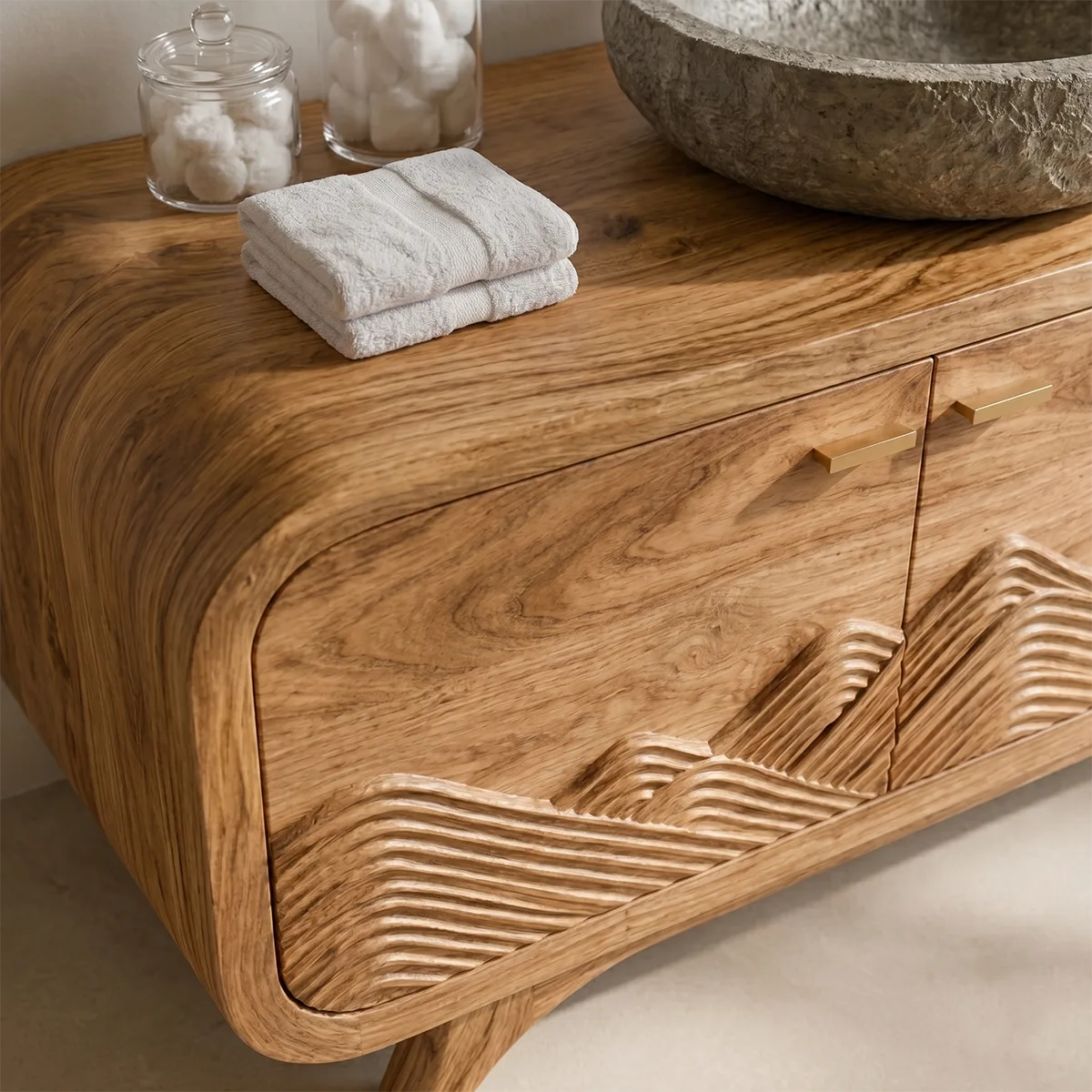 Mountain Relief Single Sink Bathroom Vanity Cabinet TT006-2641