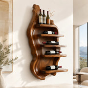 Rivercrest Sculptural Wall Wine Holder for Modern Homes & Wine Lovers TT006-2984