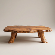 Live Edge Solid Wood Coffee Table for Modern Living Rooms TH003-8182