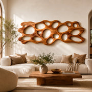 Abstract Organic Wood Wall Art | Modern Sculptural Wooden Wall Decor for Living Room, Bedroom & Office TT006-9555