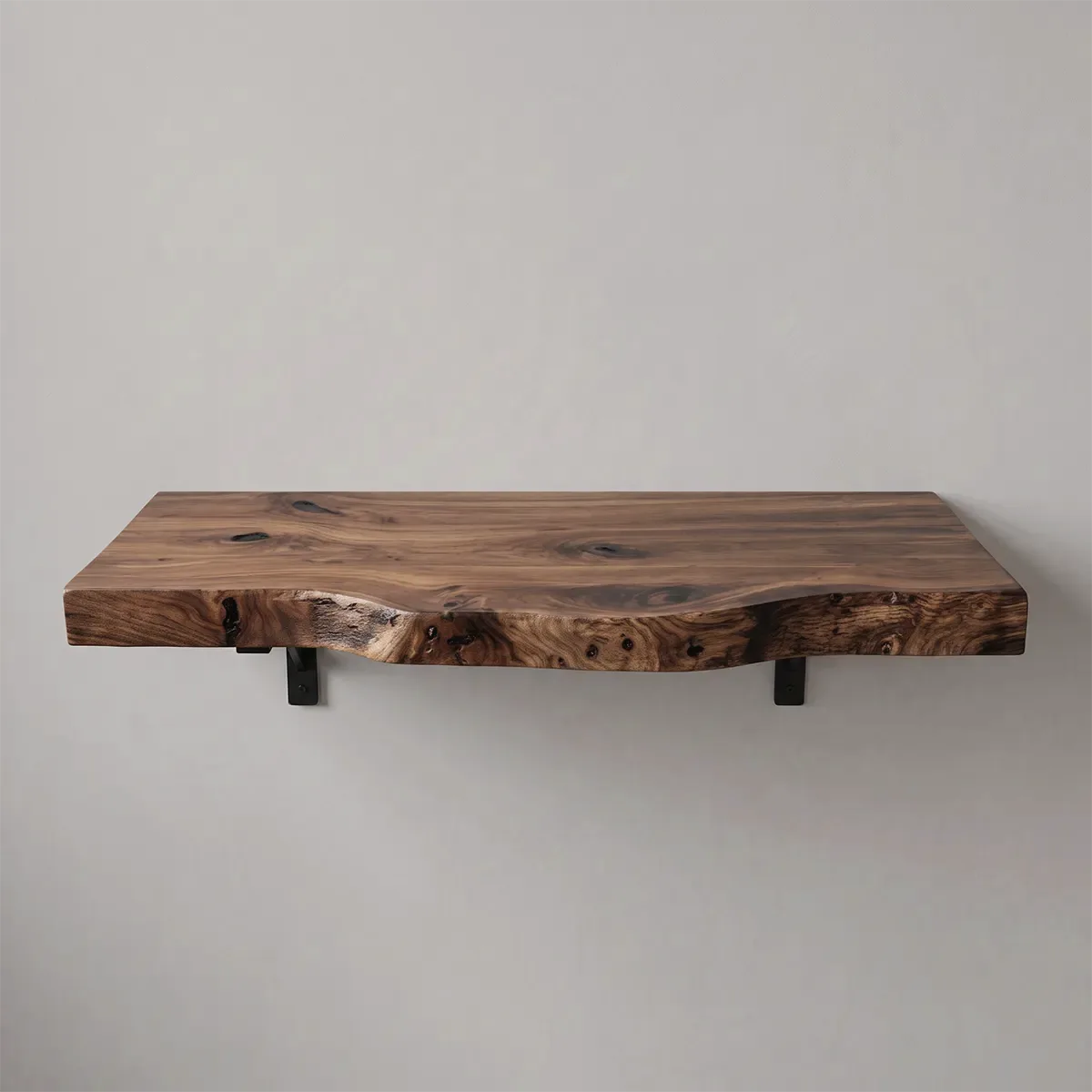 Sculptural Live Edge Floating Bathroom Vanity | Wall Mounted Vanity Countertop TT006-5RTU4WB