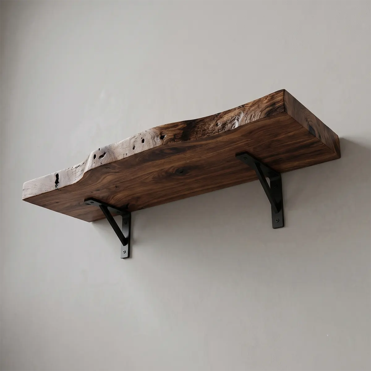 Sculptural Live Edge Floating Bathroom Vanity | Wall Mounted Vanity Countertop TT006-5RTU4WB