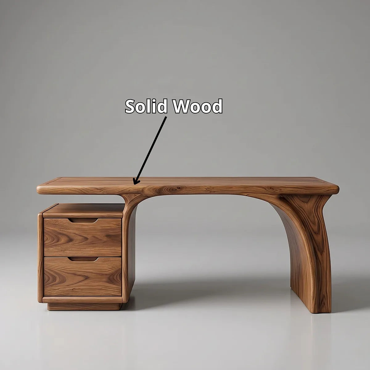 Modern Executive Desk with Drawers | Contemporary Luxury Office Desk TH003-4121