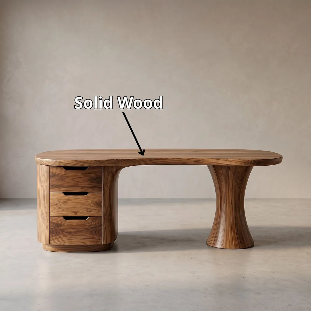 Contemporary Executive Desk | Luxury Office Desk with Drawers TH003-3284