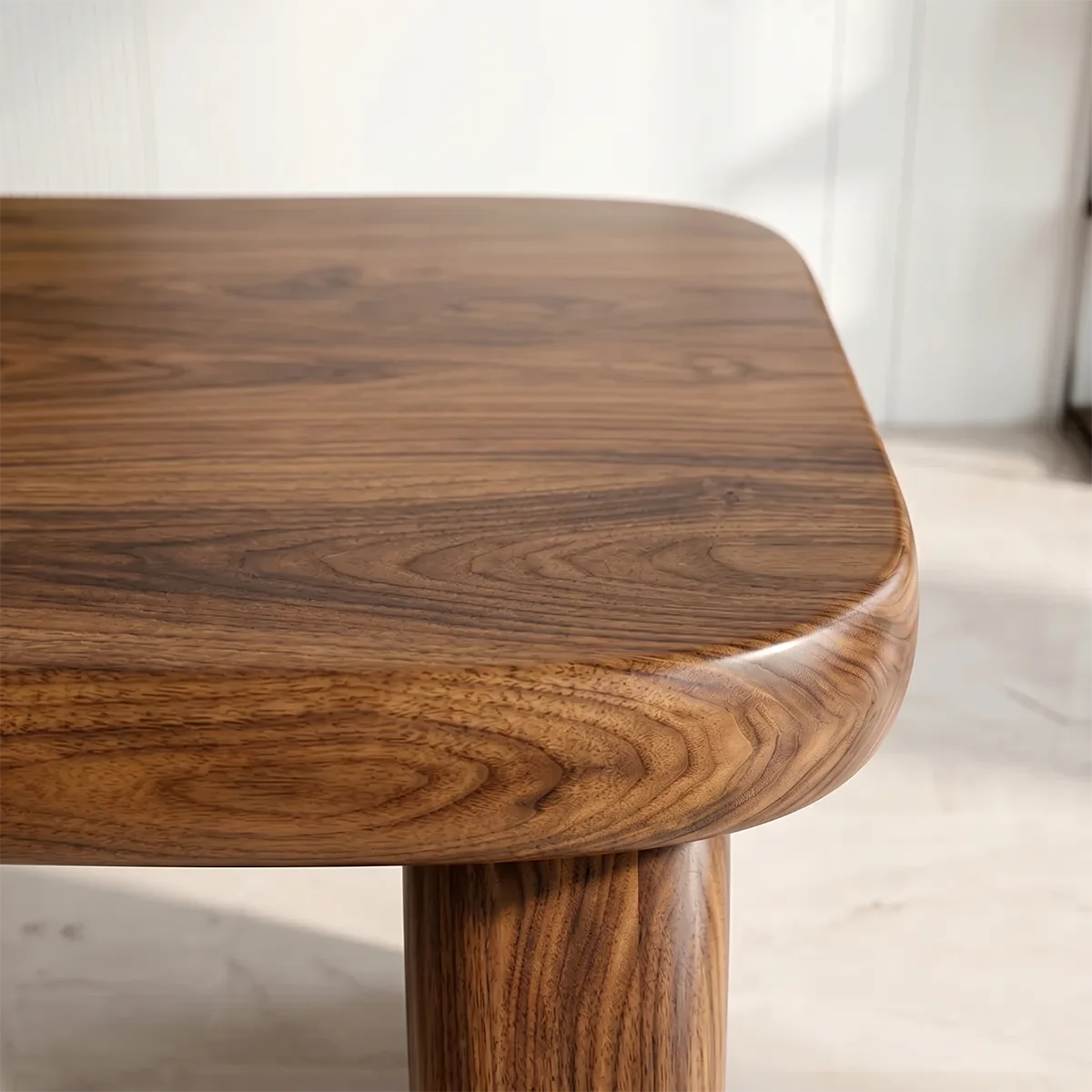 Luxury Executive Desk | Modern Sculptural Office Desk with Storage TH003-7959