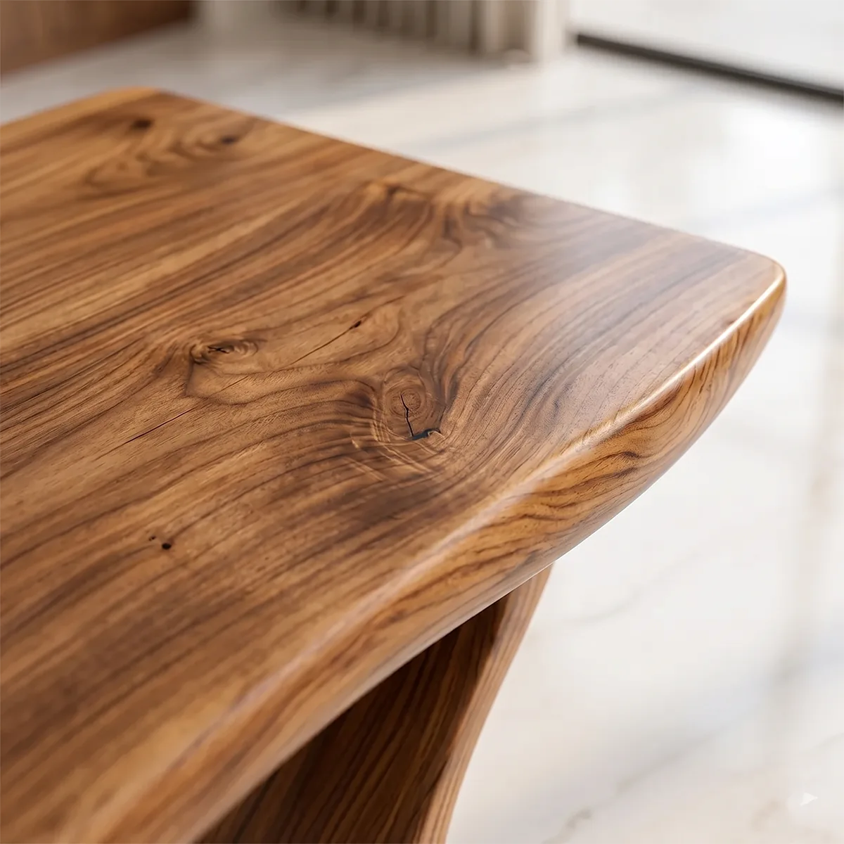 Luxury Executive Desk with Drawers | Modern Sculptural Office Furniture TH003-3343