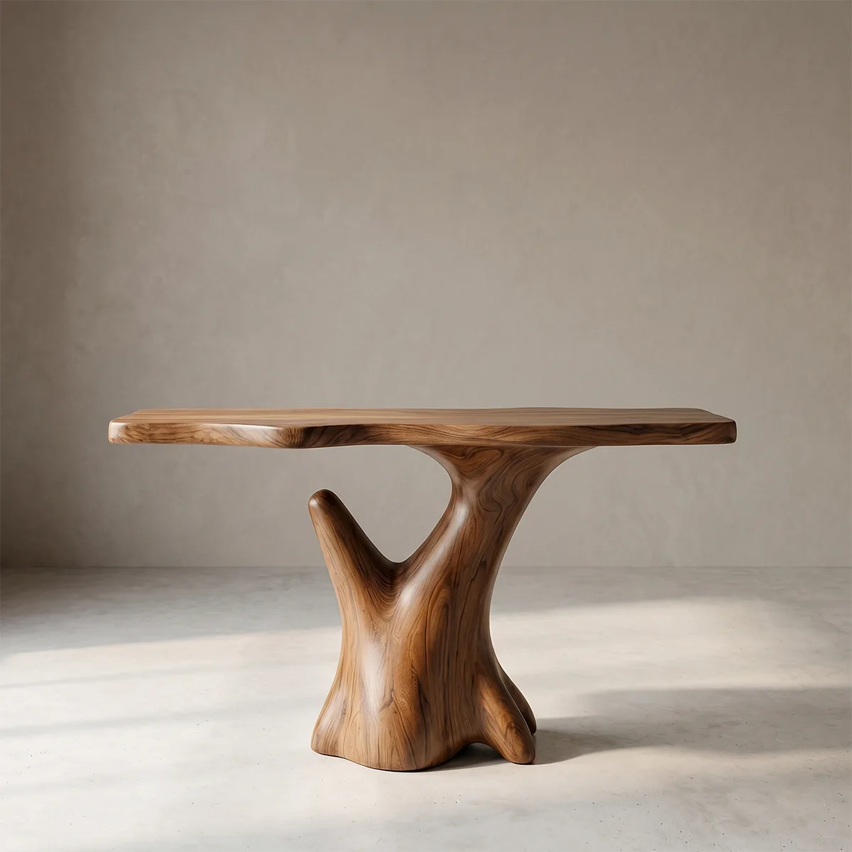 Solid Wood Console Table, Modern Entryway for Home Decor