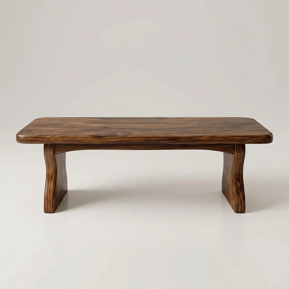 Minimalist Solid Wood Entryway Bench for Modern Hallway and Contemporary Living Spaces