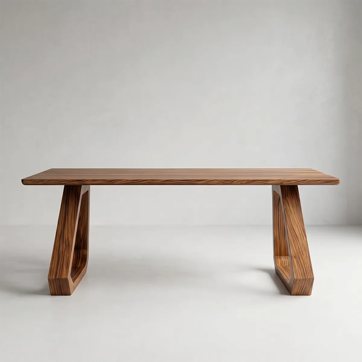 Modern Executive Desk | Geometric Contemporary Office Desk TH003-6396