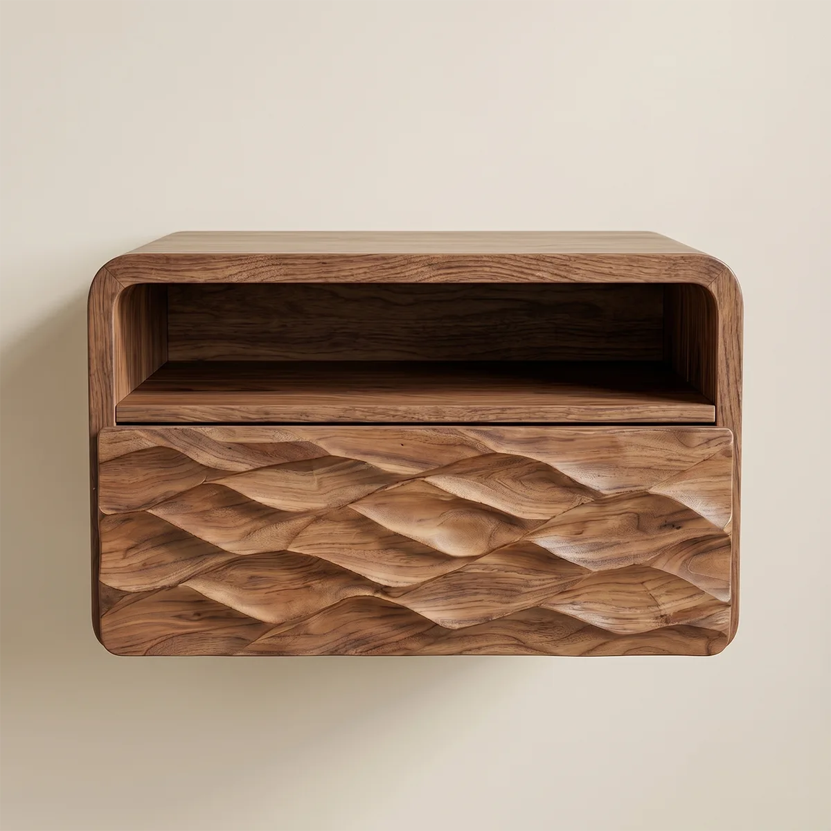 Floating Nightstand | Modern Wall Mounted Bedside Table TH003-9923