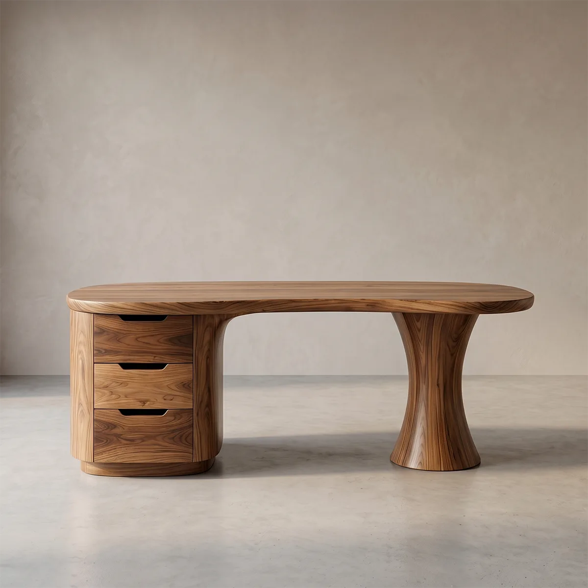 Contemporary Executive Desk | Luxury Office Desk with Drawers TH003-3284