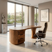 Contemporary Executive Desk | Luxury Office Desk with Drawers TH003-3284