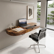 Floating Wall Desk with Drawer | Modern Space-Saving Office Desk TH003-5472