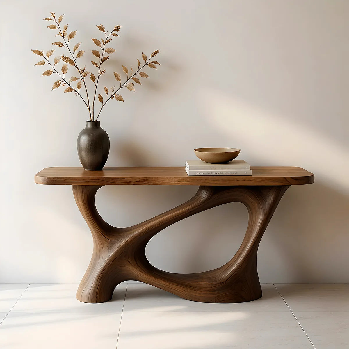 Artistic Wood Console Table | Foyer and Hallway Furniture